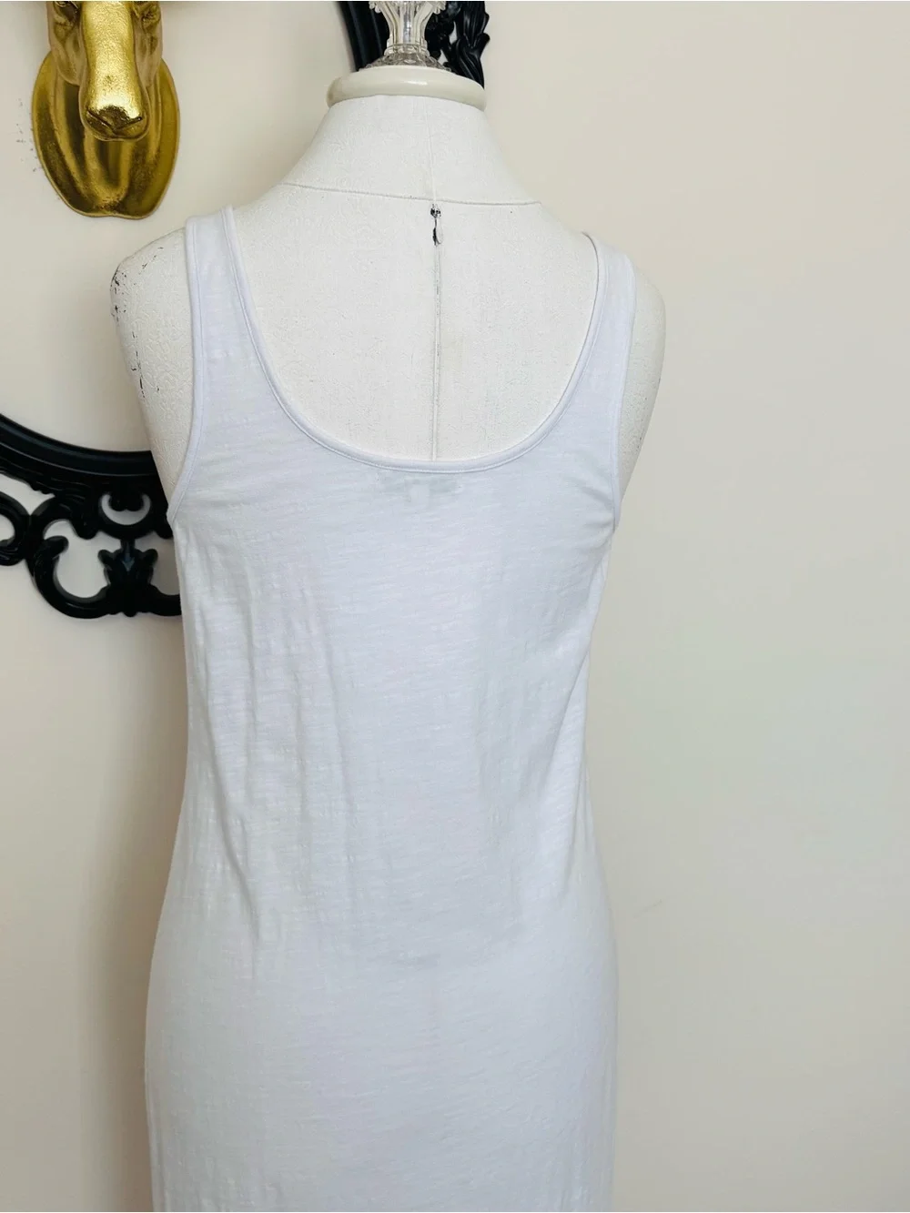 Z Supply White Sleeveless Maxi Tank Dress